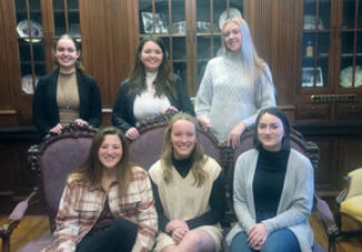 Six Students Inducted into Gamma Sigma Epsilon
