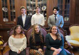 Seven Students Inducted Into Gamma Sigma Epsilon