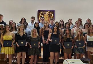 42 Students Inducted Into Phi Eta Sigma Honor Society