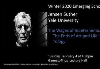 Emerging Scholar Lecture Examines Relationship Between Literature and Philosophy