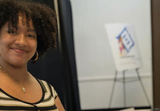 Fused with Confidence: EC Art Student Shines in Local Exhibit