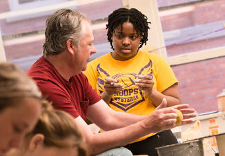 Grant from Arts Council Funds Ceramics Classes for Local High Schoolers at Elmira College