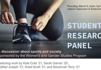 Student Panel Highlights Research on Sports and Society