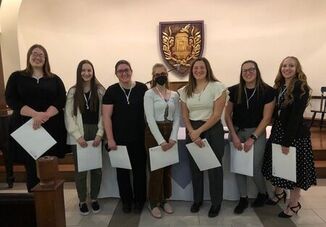 Students Inducted Into Phi Beta Kappa Honor Society, Awarded Prizes
