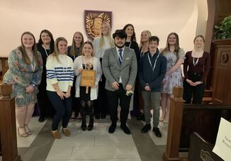 Students Inducted Into Phi Beta Kappa Honor Society, Awarded Prizes