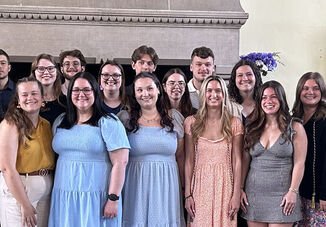 22 Education Students Inducted Into Kappa Delta Pi Honor Society