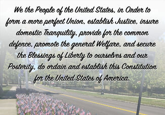 Constitution Day Graphics On Display in Gannett-Tripp Library