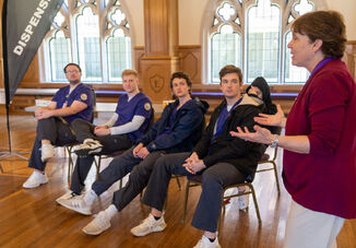 Nursing Students Practice Skills During Public Health Emergency Drill