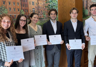 Six Students Inducted Into Omicron Delta Kappa National Honor Society