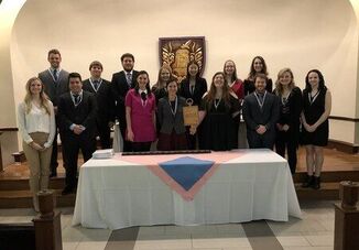 Students Inducted into Phi Beta Kappa Honor Society, Awarded Prizes