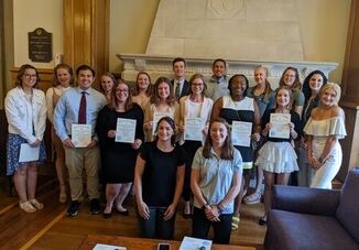 21 Students Inducted Into National Leadership Honor Society