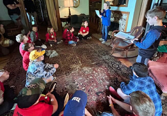 Young Writers Craft Tales Inspired by Quarry Farm Fireplace Tiles at Mark Twain Contest