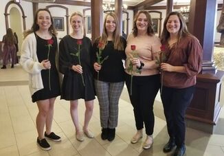 Students Inducted in TriBeta National Biological Honor Society