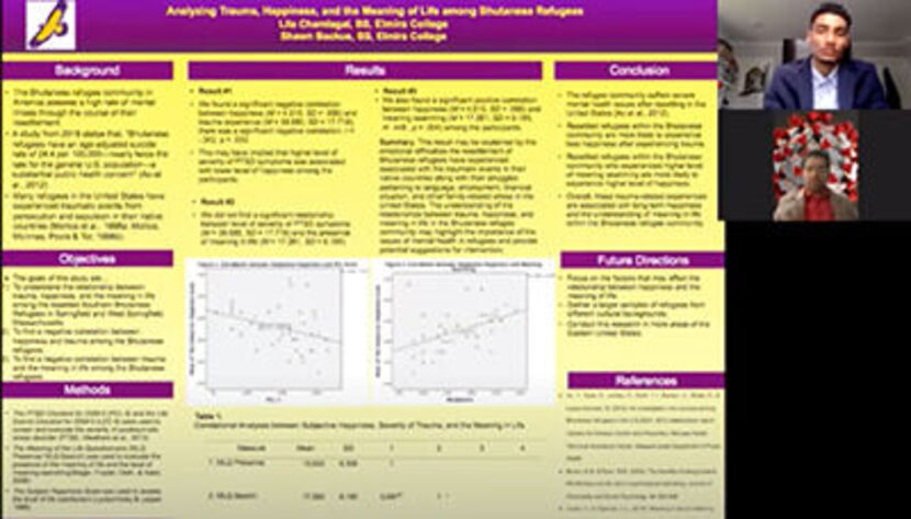 EC Students Present Research at Psychology Conference