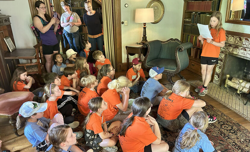 Young Writers Craft Tales Inspired by Quarry Farm Fireplace Tiles