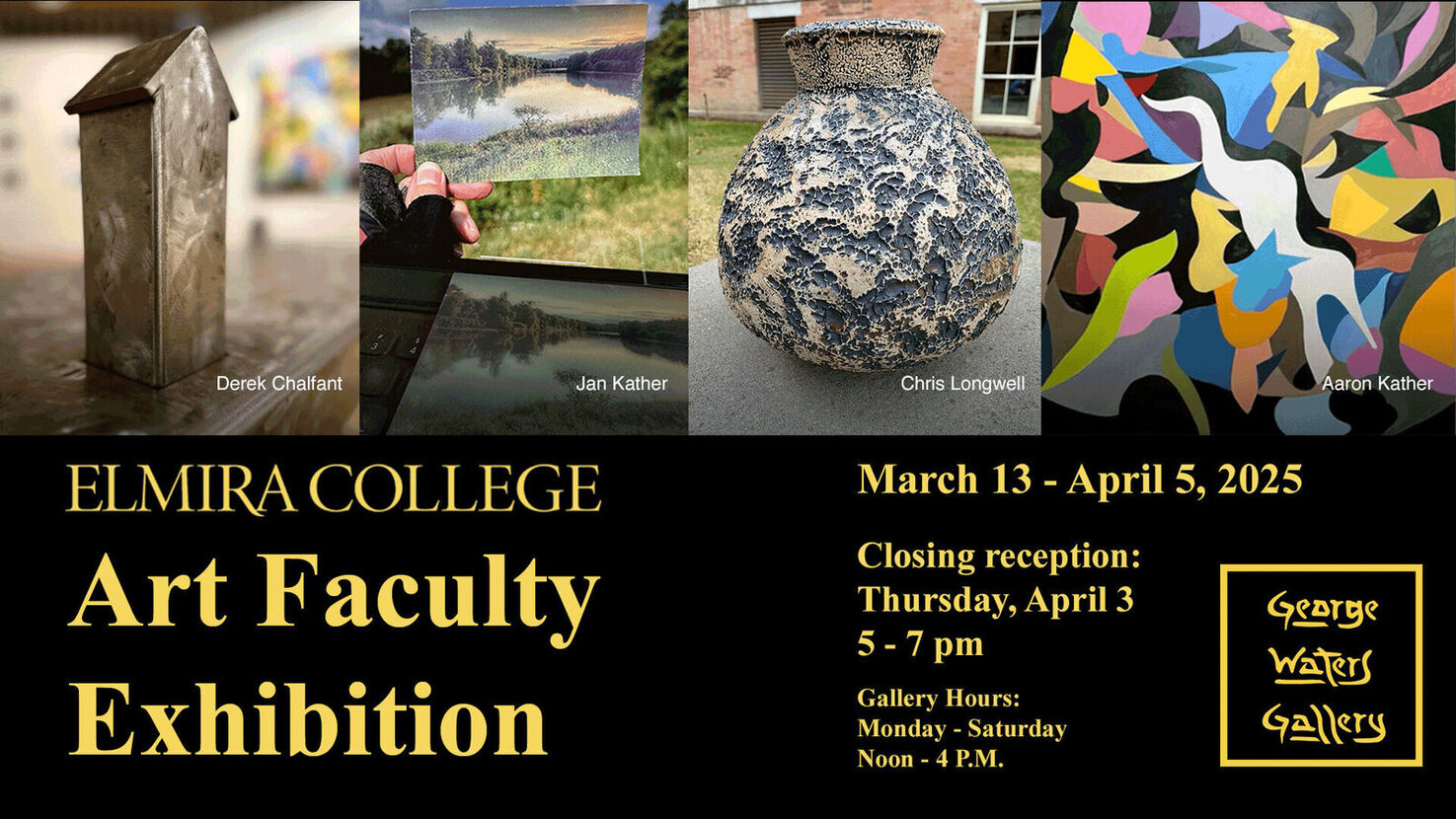 Elmira College Art Faculty Exhibition Opens March 13 