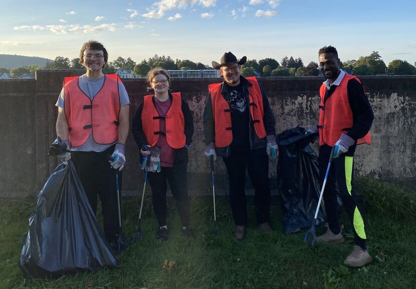 Elmira College Environmental Club Receives Volunteer Award