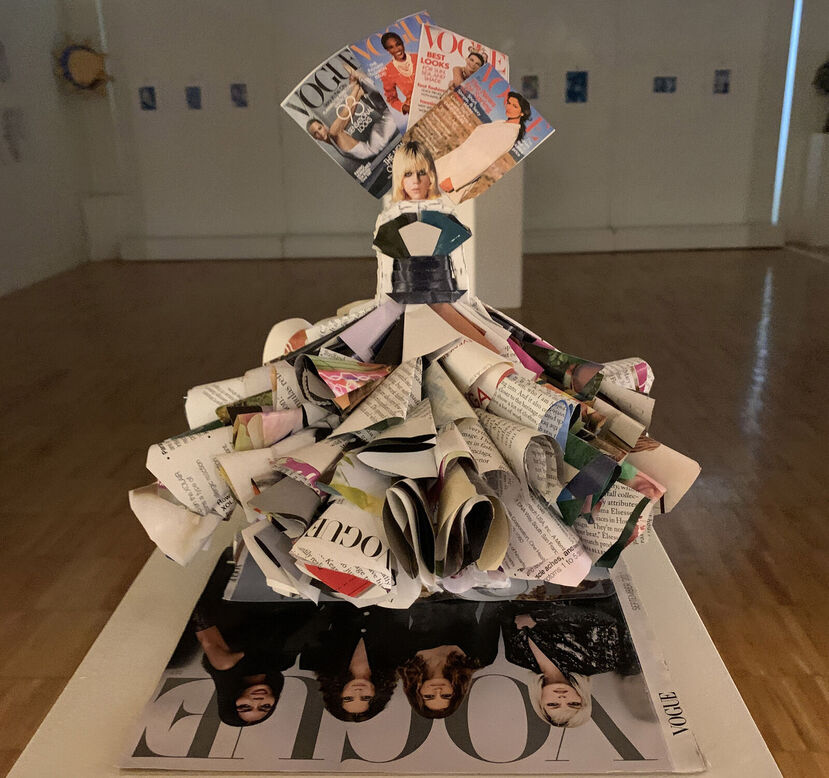 Sew Much Determination: Elmira Student Turns Magazines into Fashion