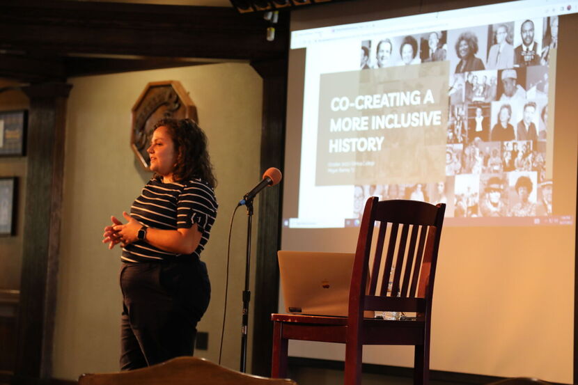 Alumna Megan Barney ’17 Inspires Inclusive History Discussion