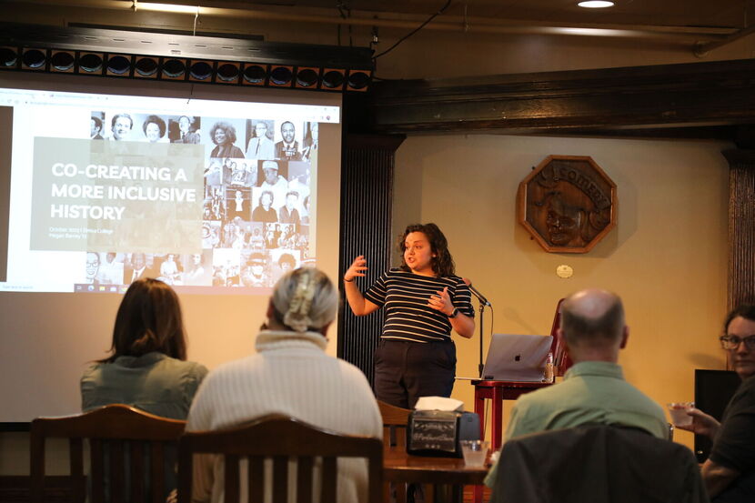 Alumna Megan Barney ’17 Inspires Inclusive History Discussion