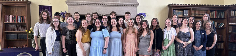 22 Education Students Inducted Into Kappa Delta Pi Honor Society