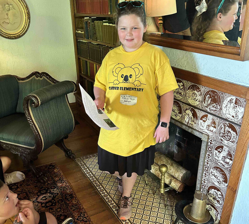 Young Writers Craft Tales Inspired by Quarry Farm Fireplace Tiles