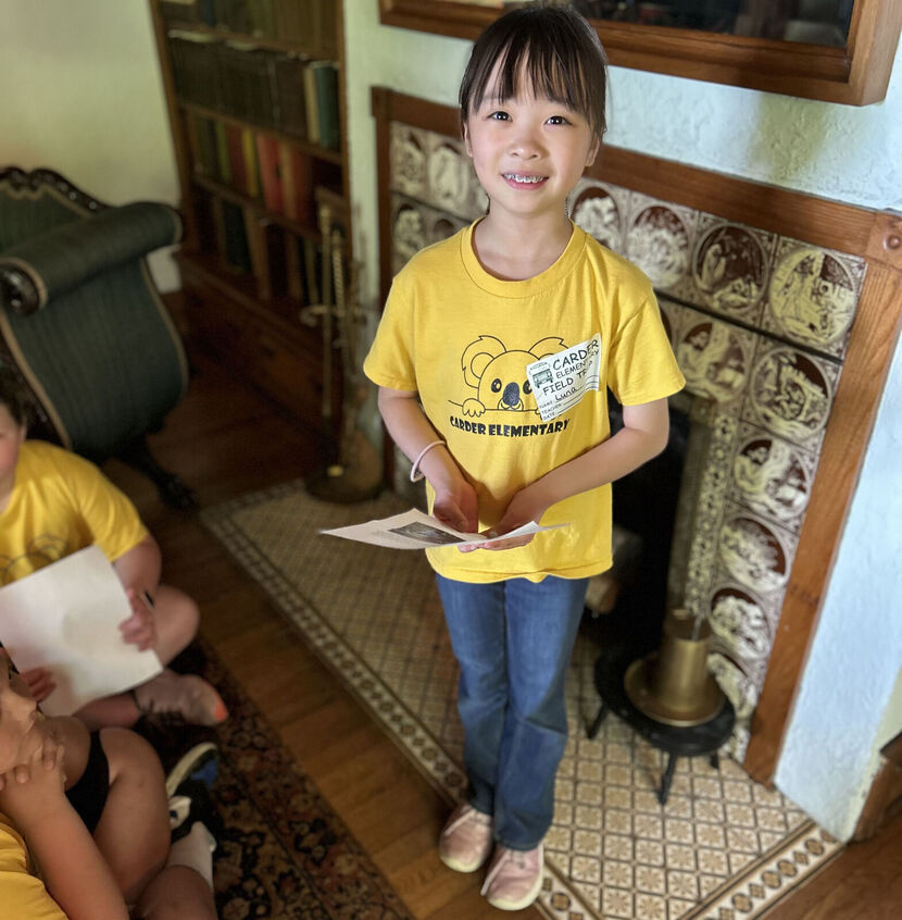Young Writers Craft Tales Inspired by Quarry Farm Fireplace Tiles