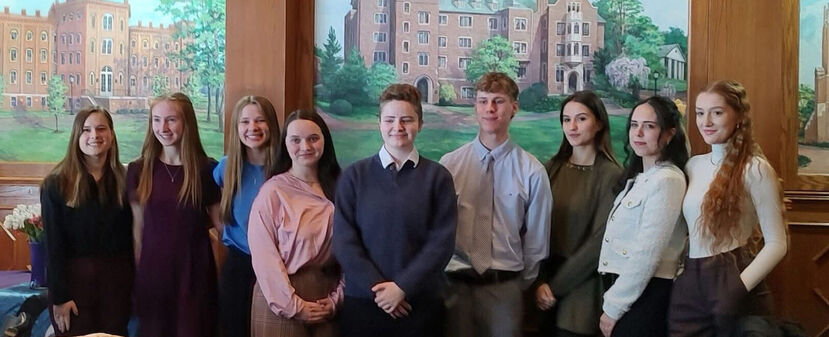 Seven Students Inducted Into Omicron Delta Kappa National Honor Society