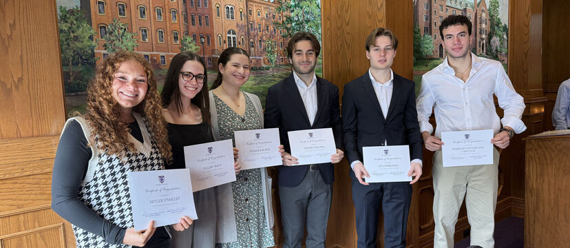 Six Students Inducted Into Omicron Delta Kappa National Honor Society