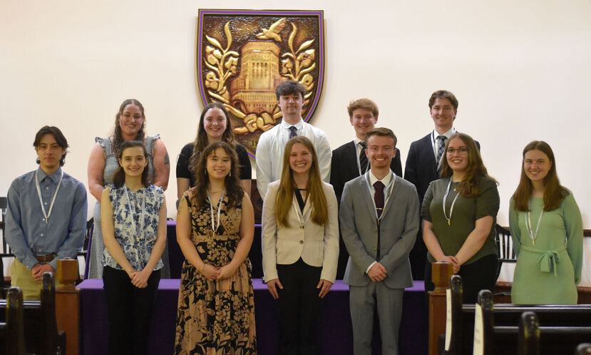 14 Students Inducted Into Phi Beta Kappa Honor Society