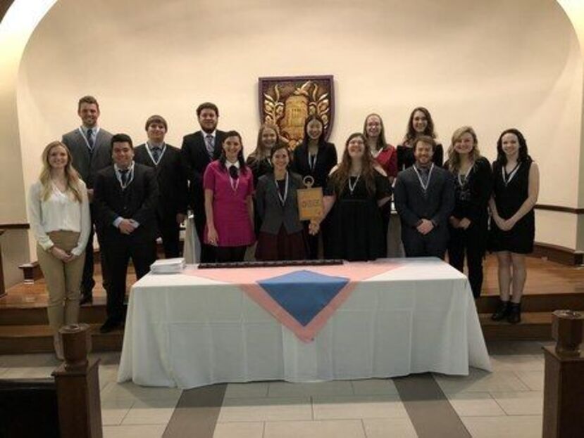 Students Inducted into Phi Beta Kappa Honor Society, Awarded Prizes