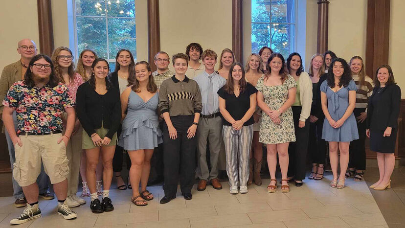 Twenty-Two Students Inducted Into Phi Eta Sigma Honor Society