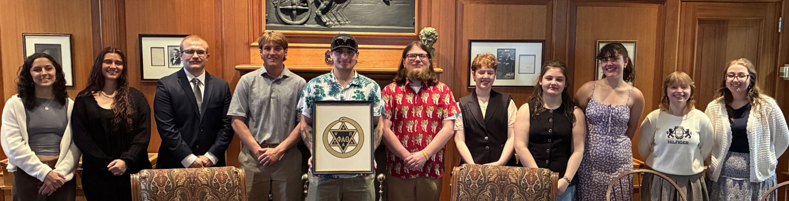 15 Students Inducted Into Phi Alpha Theta History Honor Society