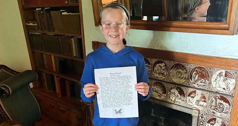 Young Writers Craft Tales Inspired by Quarry Farm Fireplace Tiles at Mark Twain Contest
