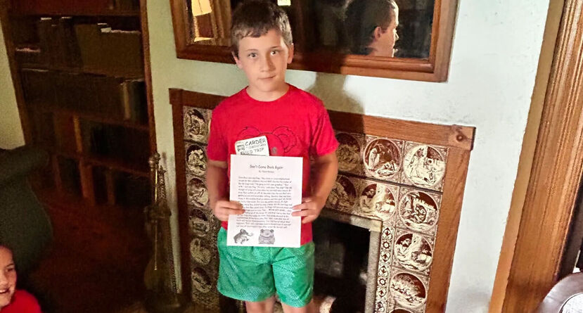 Young Writers Craft Tales Inspired by Quarry Farm Fireplace Tiles at Mark Twain Contest