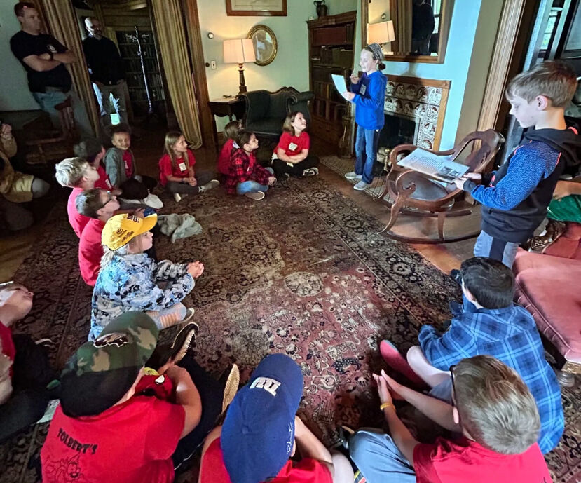 Young Writers Craft Tales Inspired by Quarry Farm Fireplace Tiles at Mark Twain Contest