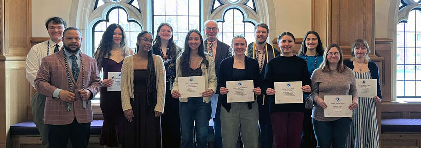 Elmira College Inducts Six Students Into Tri-Alpha National Honor Society Chapter