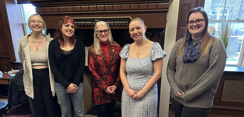 Four Elmira College Students Inducted Into Triota Honor Society