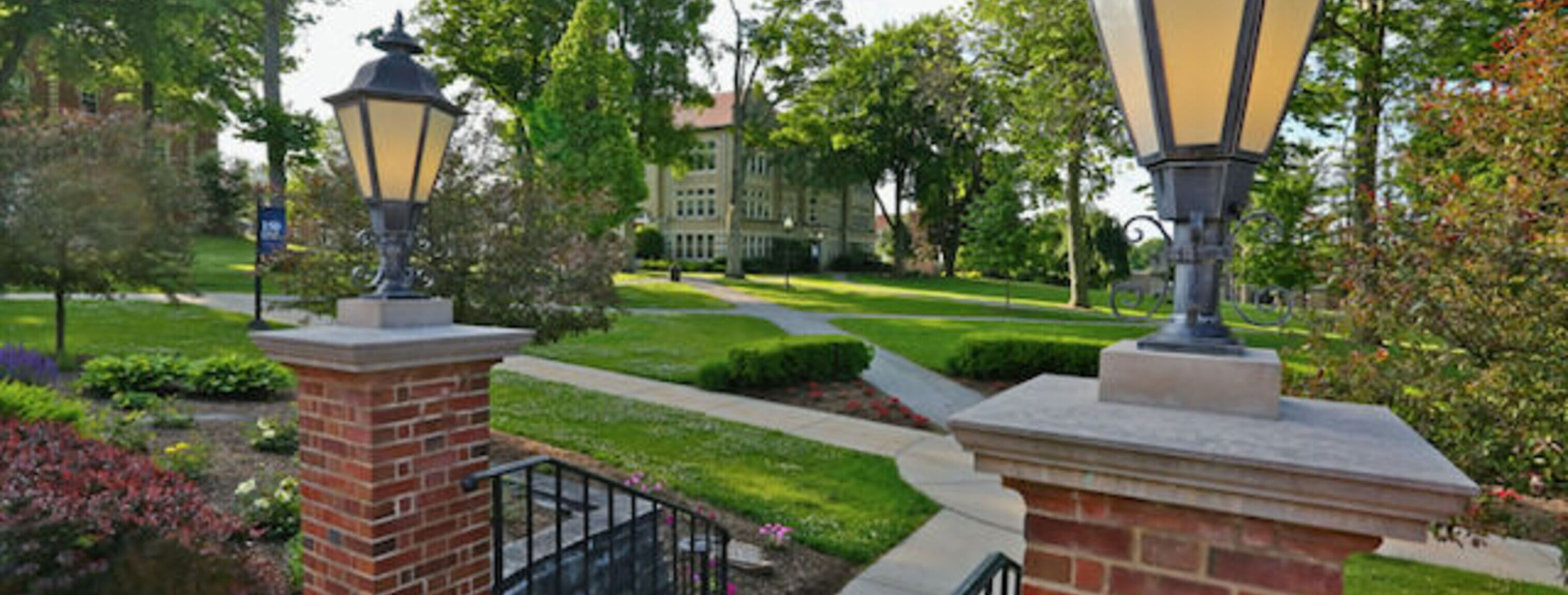 The campus of Thiel College