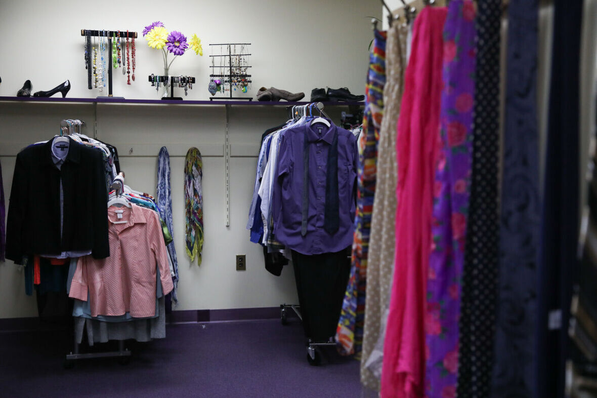 The Career Closet has a variety of professional items